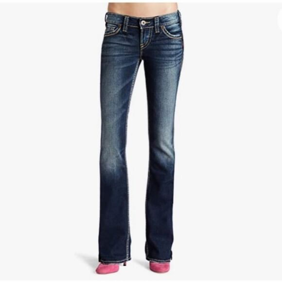 Silver Jeans Co. Women's Jeans Frances 18" Bootcut Jean size 26x33 - Picture 1 of 9